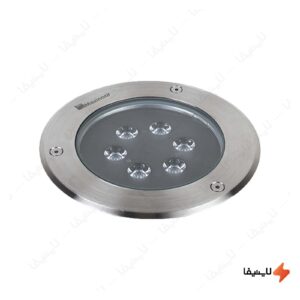 چراغ-دفنی-12-وات-مازی-نور-مدل-اینترالوکس-پخش-نور-35-درجه