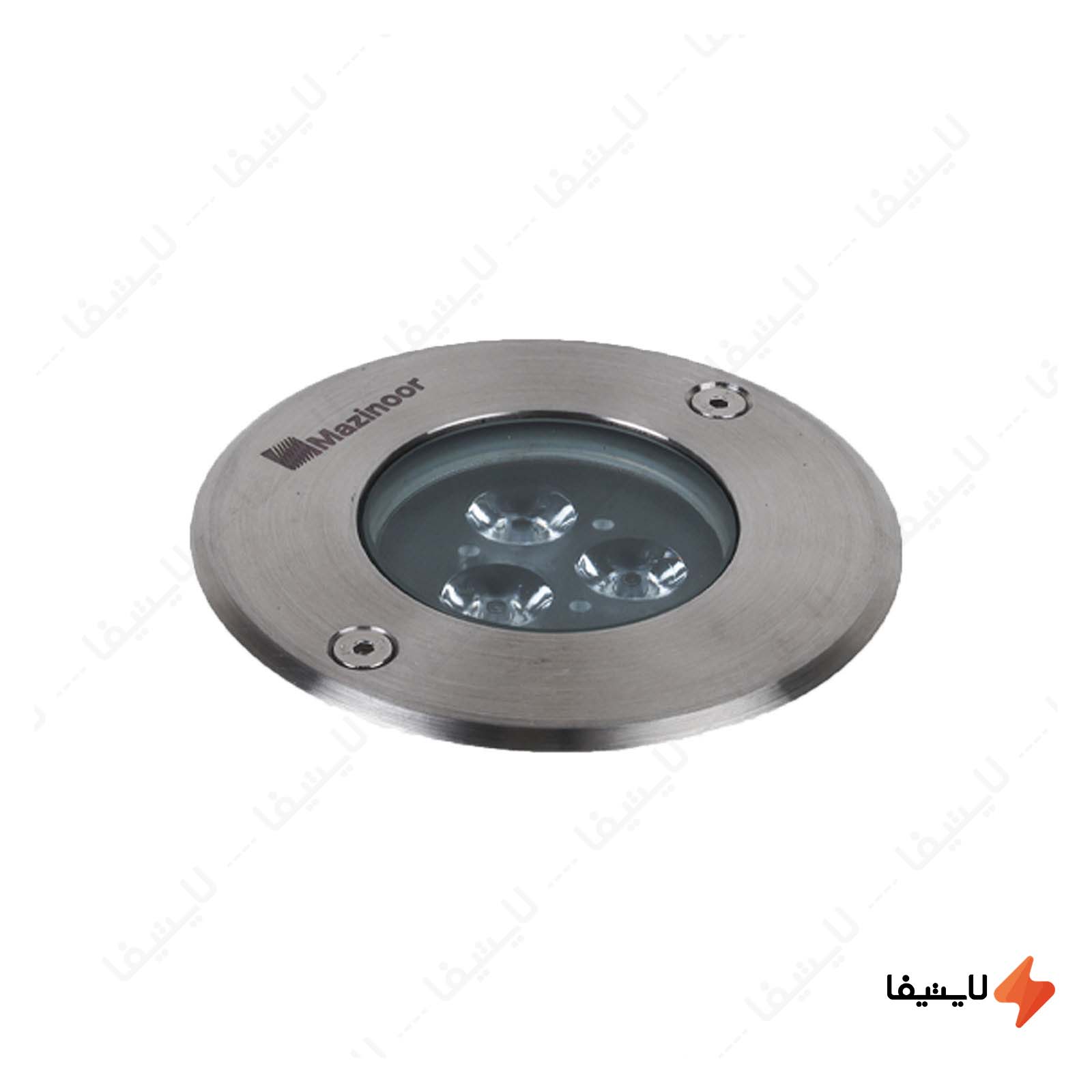 چراغ دفنی 6 وات مازی نور مدل اینترال چراغ-دفنی-6-وات-مازی-نور-مدل-اینترالوکس-پخش-نور-14-درجه