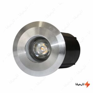 چراغ-دفنی-توکار-گرد-۳-وات-فاین-الکتریک-مدل-FEC-1601