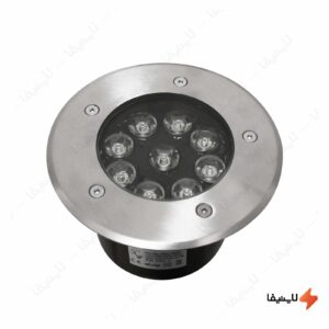 چراغ-دفنی-توکار-گرد-۹-وات-برش-۱۱٫۶-فاین-الکتریک-FEC-1500R