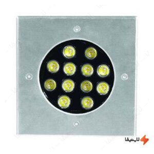 چراغ-دفنی-مربع-12-وات-ای-دی-سی