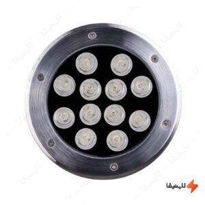چراغ-دفنی-گرد-12-وات-ای-دی-سی