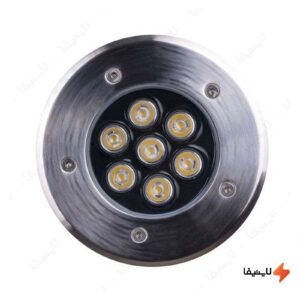 چراغ-دفنی-گرد-7-وات-ای-دی-سی