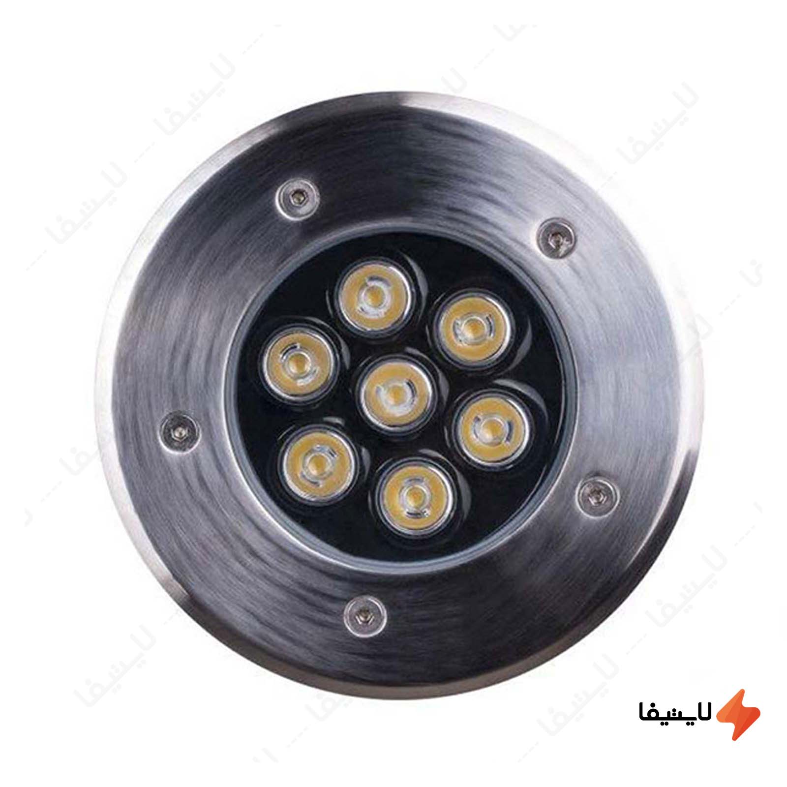 چراغ دفنی گرد 7 وات ای دی سی چراغ-دفنی-گرد-7-وات-ای-دی-سی
