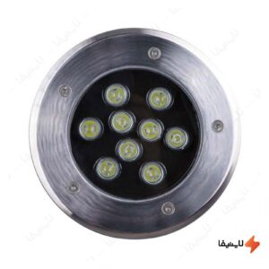 چراغ-دفنی-گرد-9-وات-ای-دی-سی