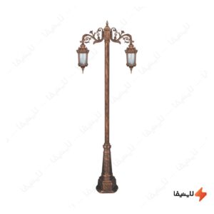 چراغ-دوشاخه-حیاطی-و-پارکی-تکشیدفام-مدل-روبینا-کد-91215-15-8424