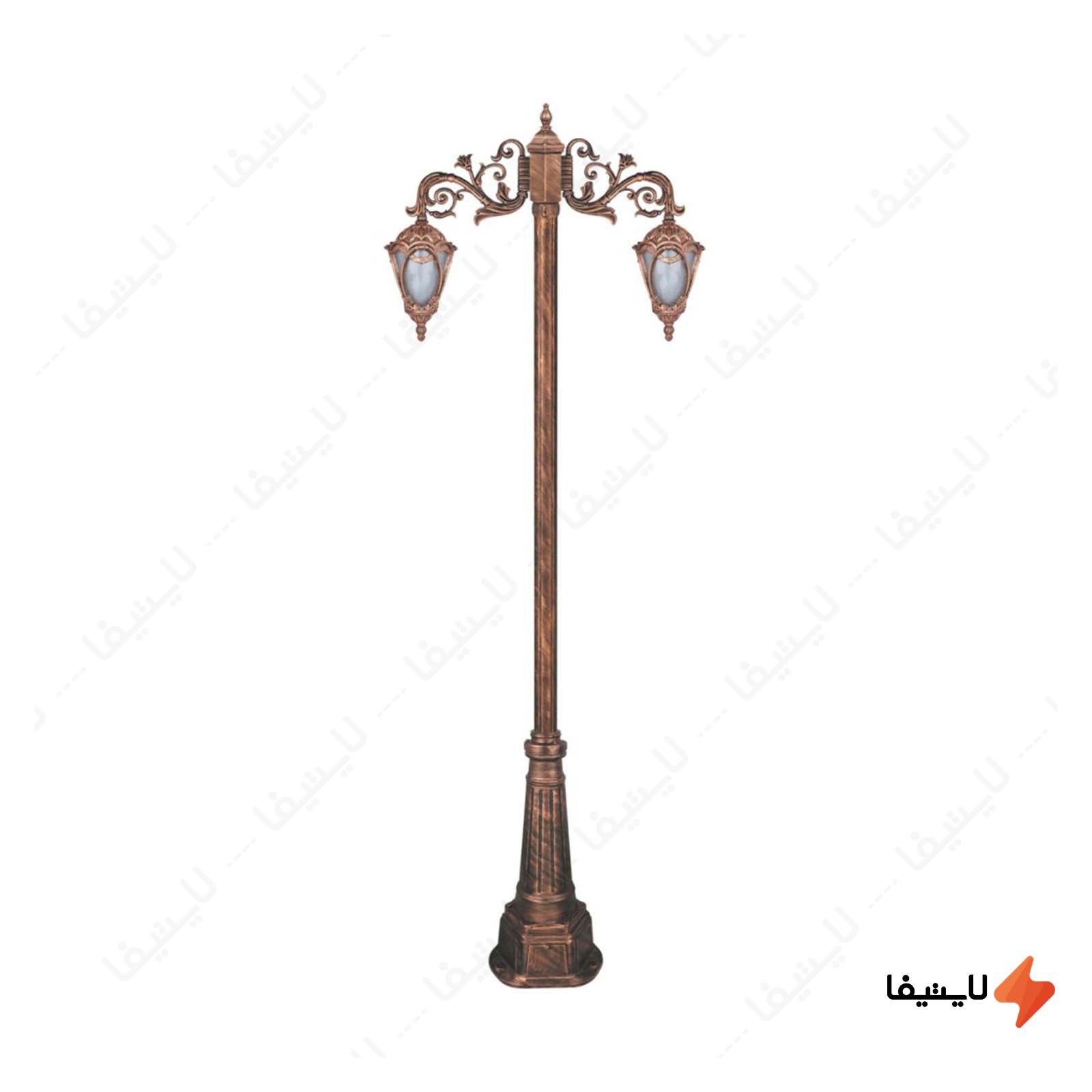 چراغ دوشاخه حیاطی و پارکی تکشیدفام چراغ-دوشاخه-حیاطی-و-پارکی-تکشیدفام-مدل-مهرگان-کد-91215-15-8724