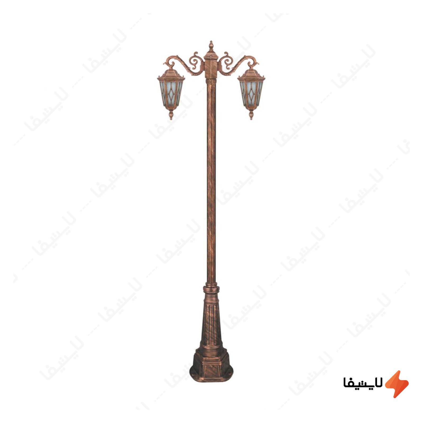 چراغ دوشاخه حیاطی و پارکی تکشیدفام چراغ-دوشاخه-حیاطی-و-پارکی-تکشیدفام-مدل-ویسپر-کد-91215-15-7222