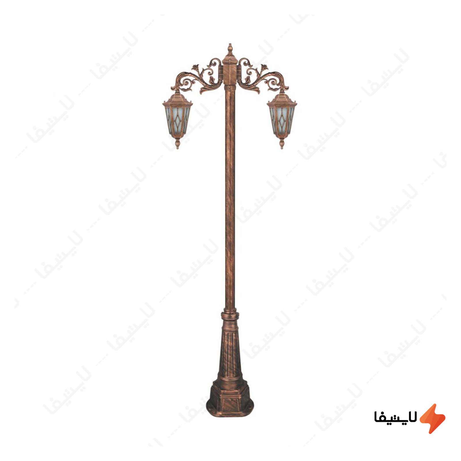 چراغ دوشاخه حیاطی و پارکی تکشیدفام چراغ-دوشاخه-حیاطی-و-پارکی-تکشیدفام-مدل-ویسپر-کد-91215-15-7224
