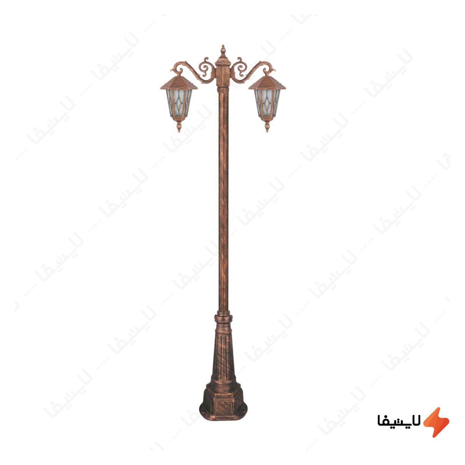 چراغ دوشاخه حیاطی و پارکی تکشیدفام چراغ-دوشاخه-حیاطی-و-پارکی-تکشیدفام-مدل-ویکتور-کد-91215-15-7622