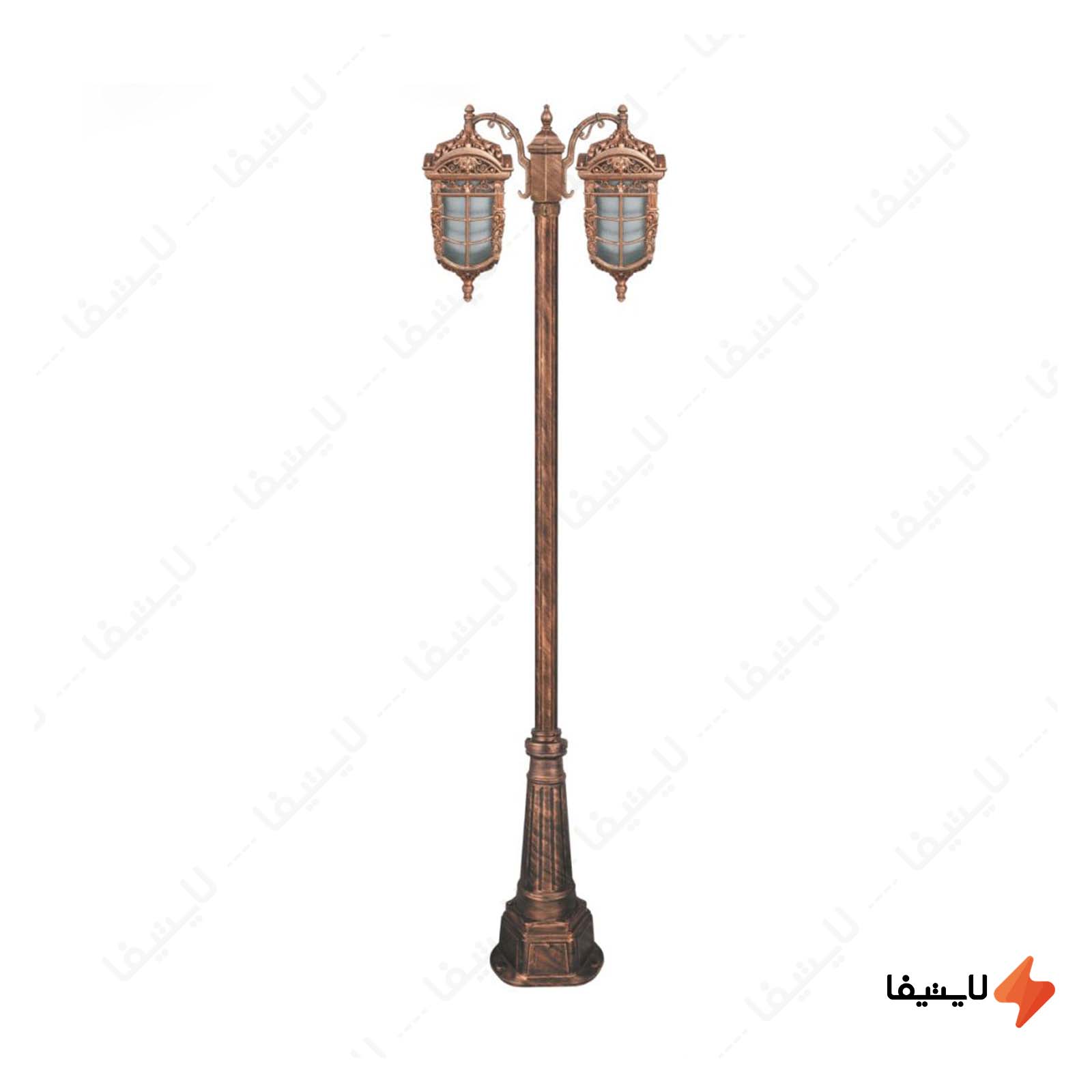 چراغ دوشاخه حیاطی و پارکی تکشیدفام چراغ-دوشاخه-حیاطی-و-پارکی-تکشیدفام-مدل-پادرا-کد-91215-15-8921