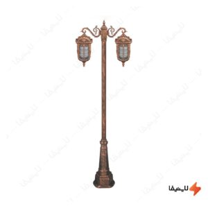 چراغ-دوشاخه-حیاطی-و-پارکی-تکشیدفام-مدل-پادرا-کد-91215-15-8922