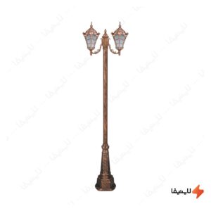 چراغ-دوشاخه-پارکی-تکشیدفام-مدل-وستا-کوچک-کد-91215-16-8821