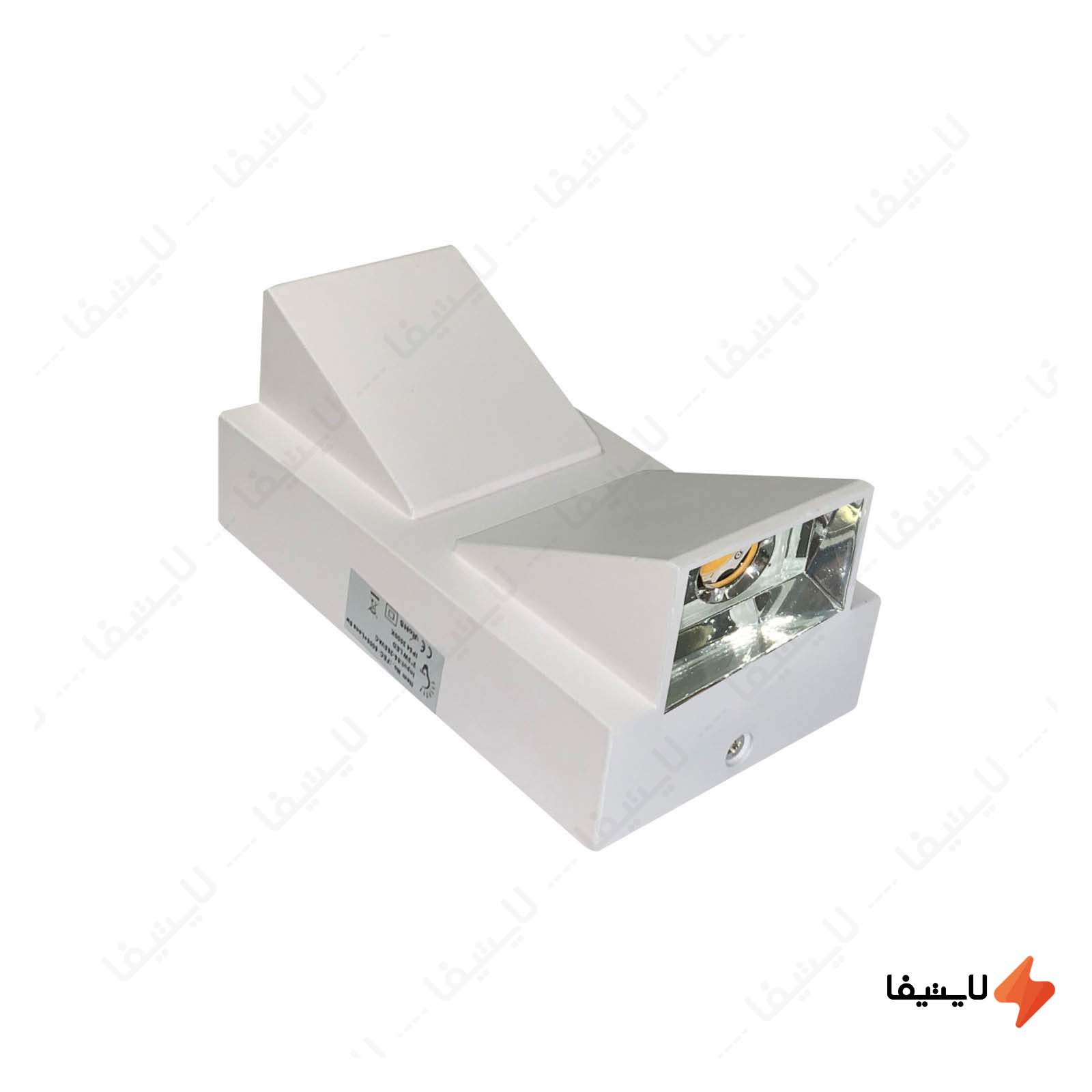 چراغ دکوراتیو دو طرفه 6 وات فاین الک چراغ-دکوراتیو-دو-طرفه-6-وات-فاین-الکتریک-FEC-6006