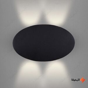 چراغ-دیواری-حیاطی-دو-طرفه-4-وات-ستاره-شمال-مدل-V123