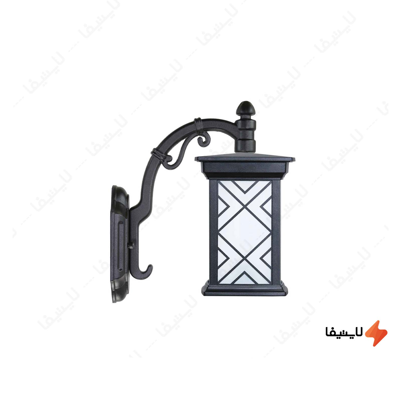 چراغ دیواری حیاطی و پارکی بیتانور م چراغ-دیواری-حیاطی-و-پارکی-بیتانور-مدل-درتا-طرح-دار-کد-480121T