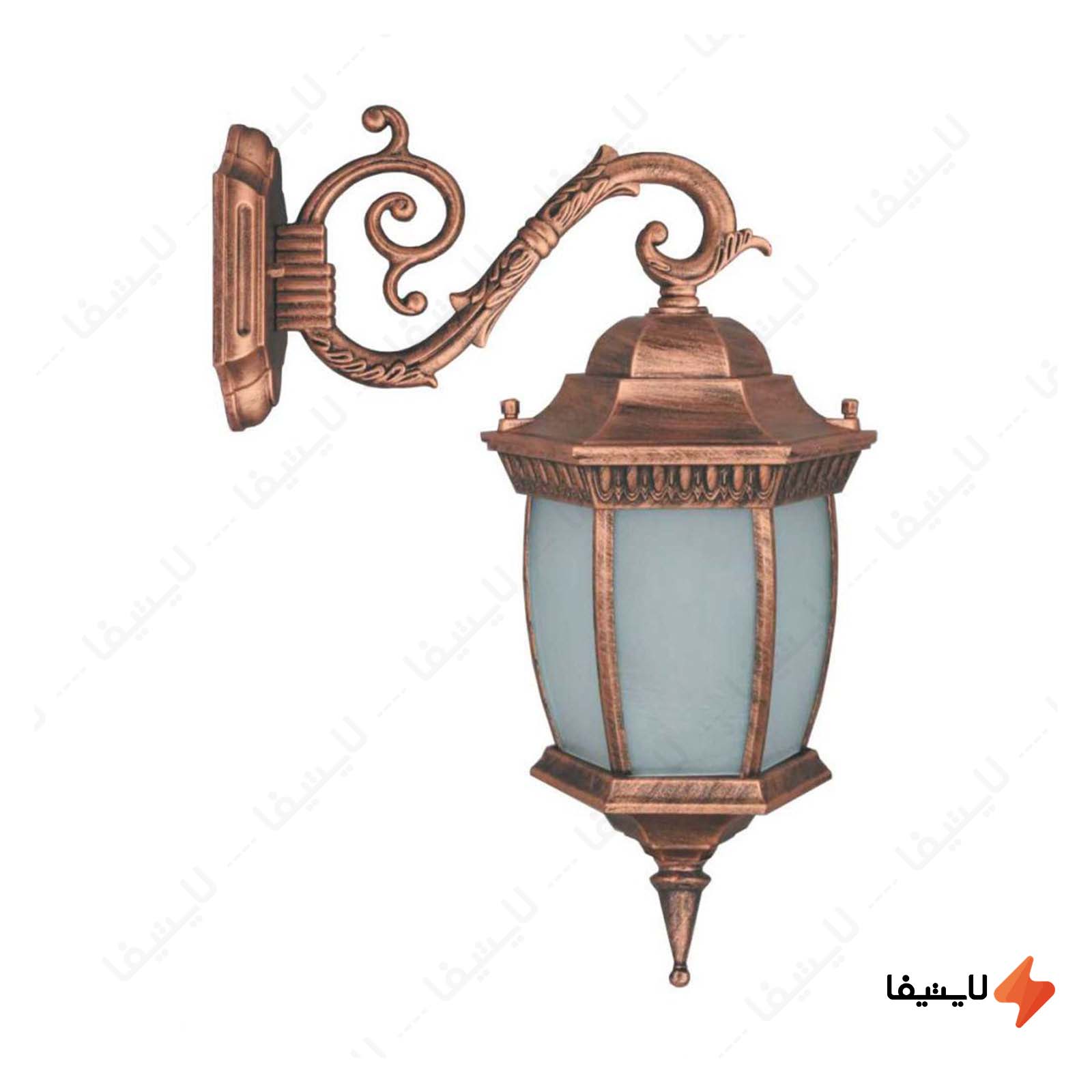 چراغ دیواری حیاطی و پارکی تکشیدفام چراغ-دیواری-حیاطی-و-پارکی-تکشیدفام-مدل-رابو-خمره-ای-کد-7702-15