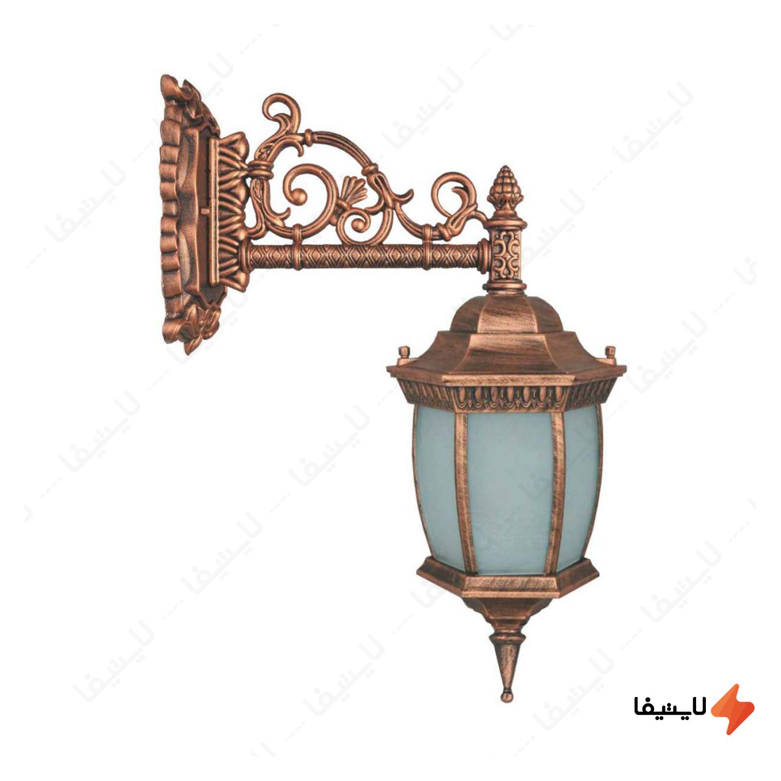 چراغ دیواری حیاطی و پارکی تکشیدفام چراغ-دیواری-حیاطی-و-پارکی-تکشیدفام-مدل-رابو-خمره-ای-کد-7705-15