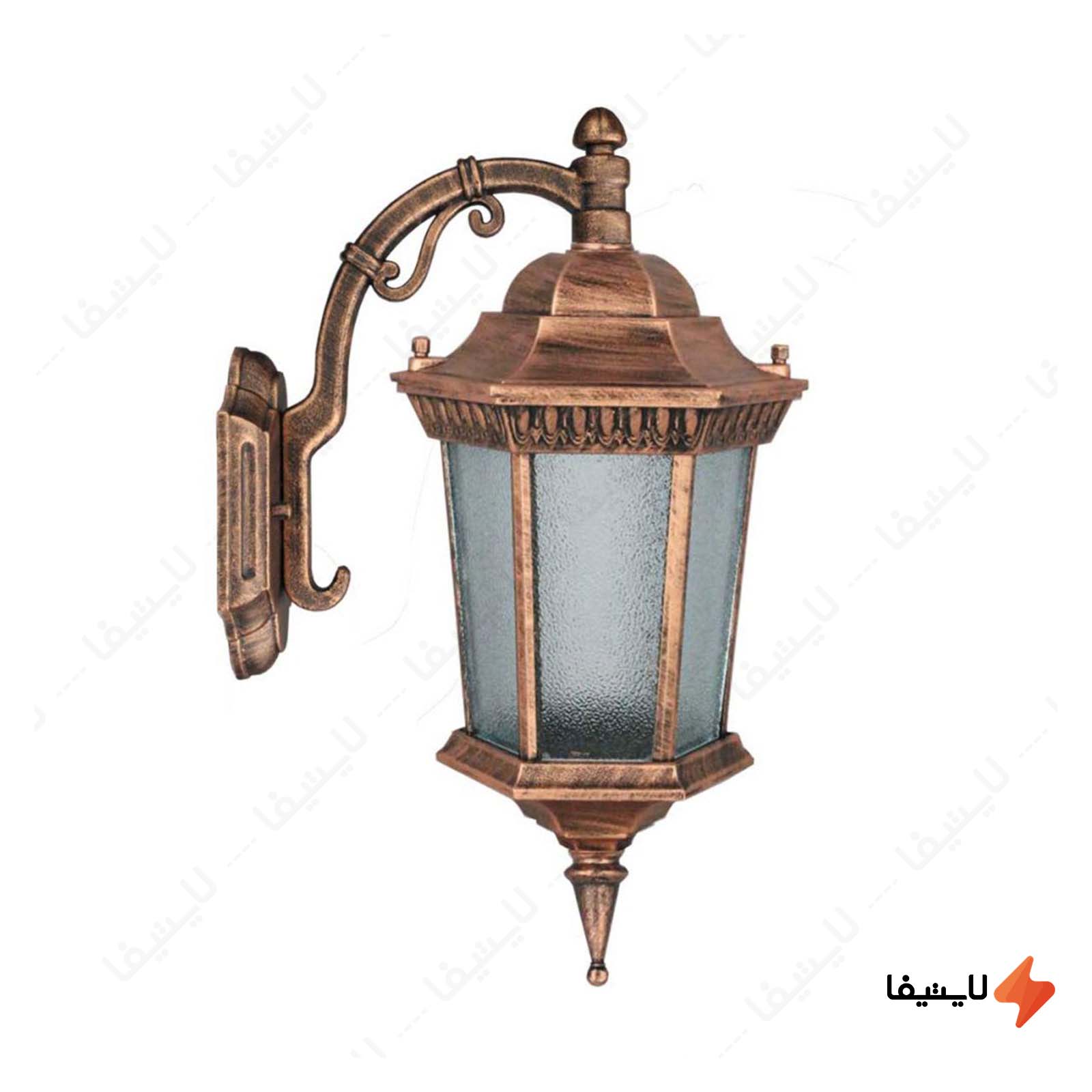 چراغ دیواری حیاطی و پارکی تکشیدفام چراغ-دیواری-حیاطی-و-پارکی-تکشیدفام-مدل-رابو-کد-7101-15