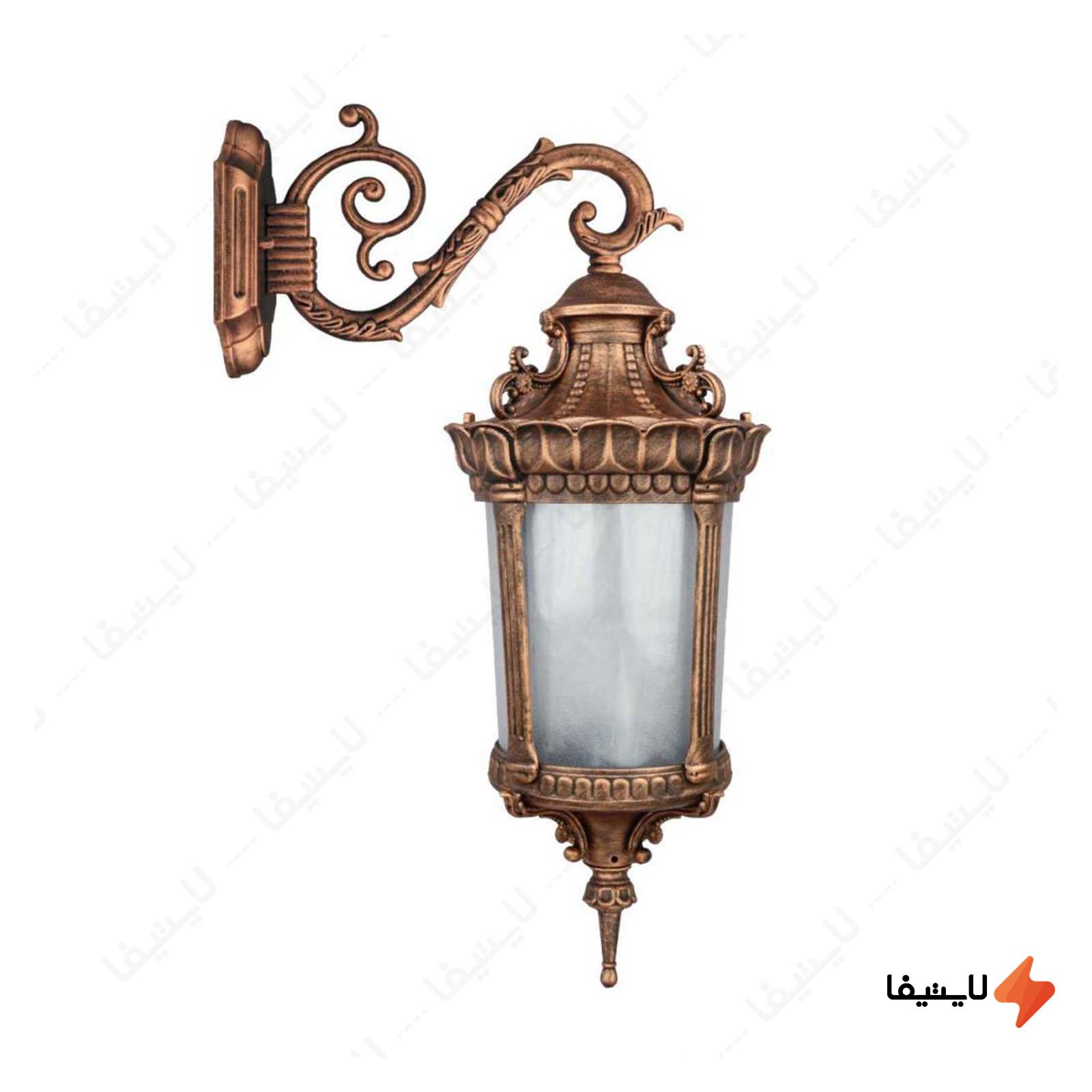 چراغ دیواری حیاطی و پارکی تکشیدفام چراغ-دیواری-حیاطی-و-پارکی-تکشیدفام-مدل-روبینا-کد-8402-15