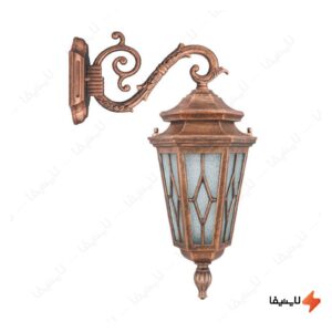 چراغ-دیواری-حیاطی-و-پارکی-تکشیدفام-مدل-معبد-ویسپر-کد-7402-15