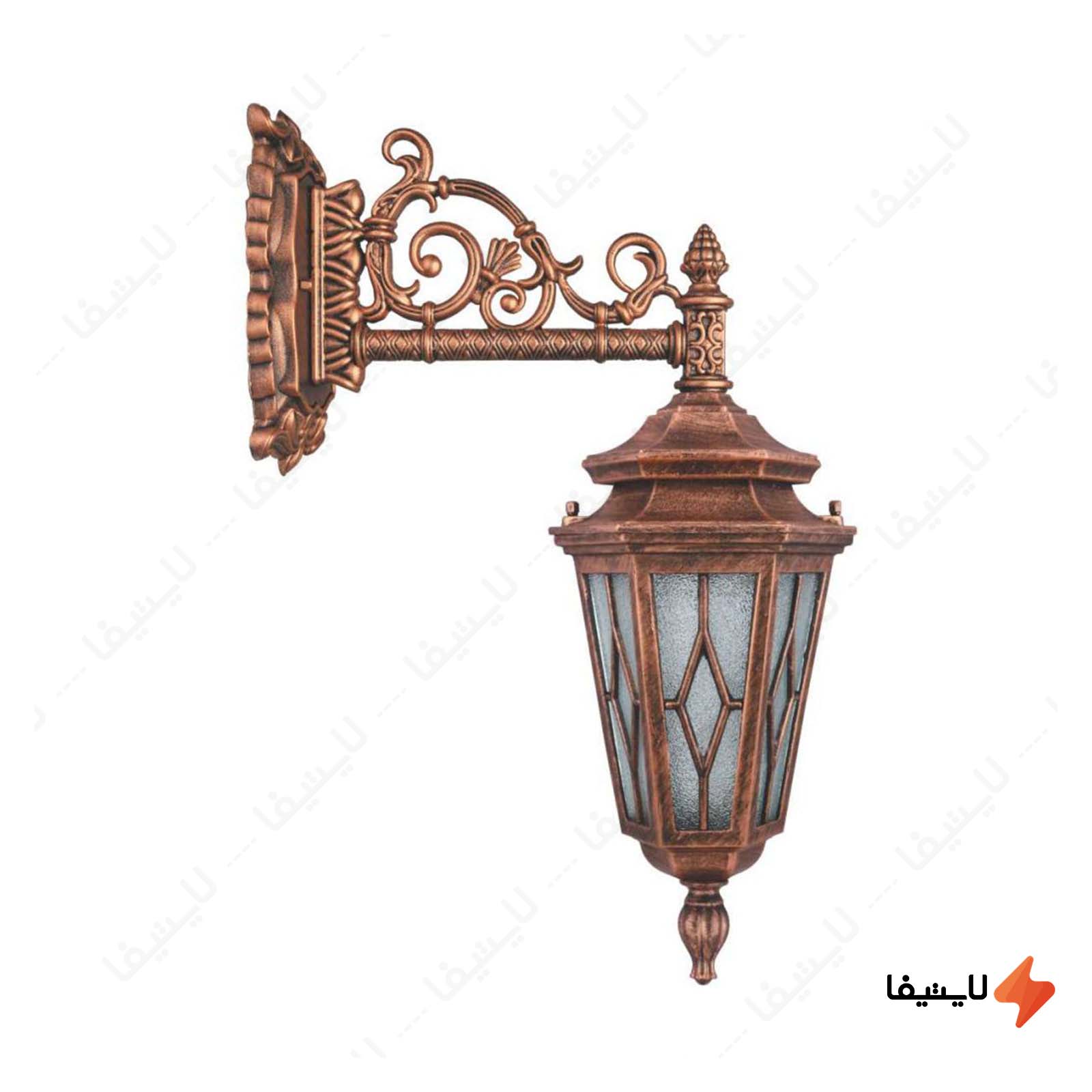 چراغ دیواری حیاطی و پارکی تکشیدفام چراغ-دیواری-حیاطی-و-پارکی-تکشیدفام-مدل-معبد-ویسپر-کد-7405-15