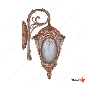 چراغ-دیواری-حیاطی-و-پارکی-تکشیدفام-مدل-مهرگان-کد-8703-15