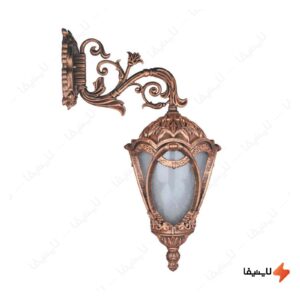 چراغ-دیواری-حیاطی-و-پارکی-تکشیدفام-مدل-مهرگان-کد-8704-15
