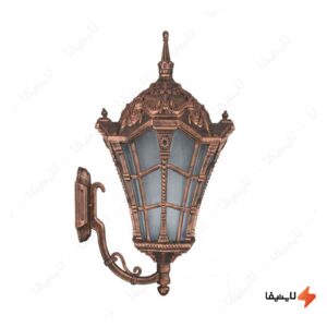 چراغ-دیواری-حیاطی-و-پارکی-تکشیدفام-مدل-وستا-کد-8601