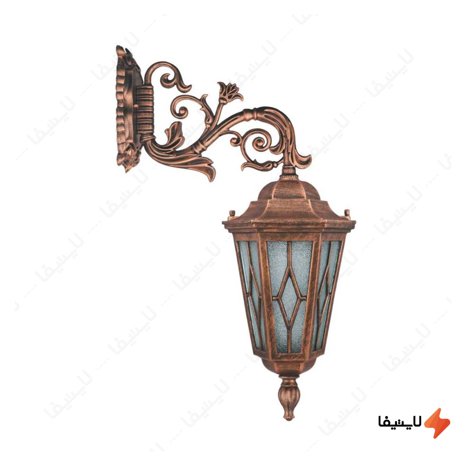 چراغ دیواری حیاطی و پارکی تکشیدفام چراغ-دیواری-حیاطی-و-پارکی-تکشیدفام-مدل-ویسپر-کد-7204-15