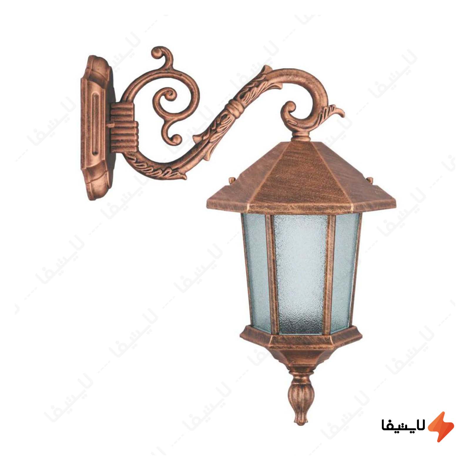 چراغ دیواری حیاطی و پارکی تکشیدفام چراغ-دیواری-حیاطی-و-پارکی-تکشیدفام-مدل-ویکتوریا-کد-7502-15