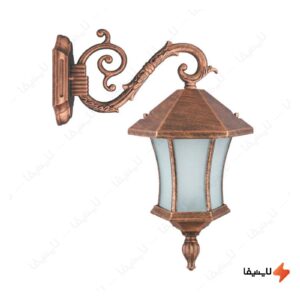 چراغ-دیواری-حیاطی-و-پارکی-تکشیدفام-مدل-ویکتوریا-کمرباریک-کد-8202-15