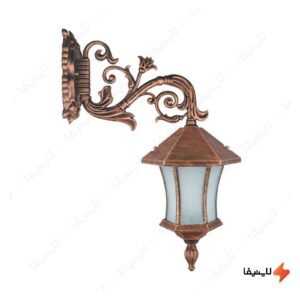 چراغ-دیواری-حیاطی-و-پارکی-تکشیدفام-مدل-ویکتوریا-کمرباریک-کد-8204-15