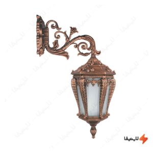 چراغ-دیواری-حیاطی-و-پارکی-تکشیدفام-مدل-پالیز-کد-8504-15