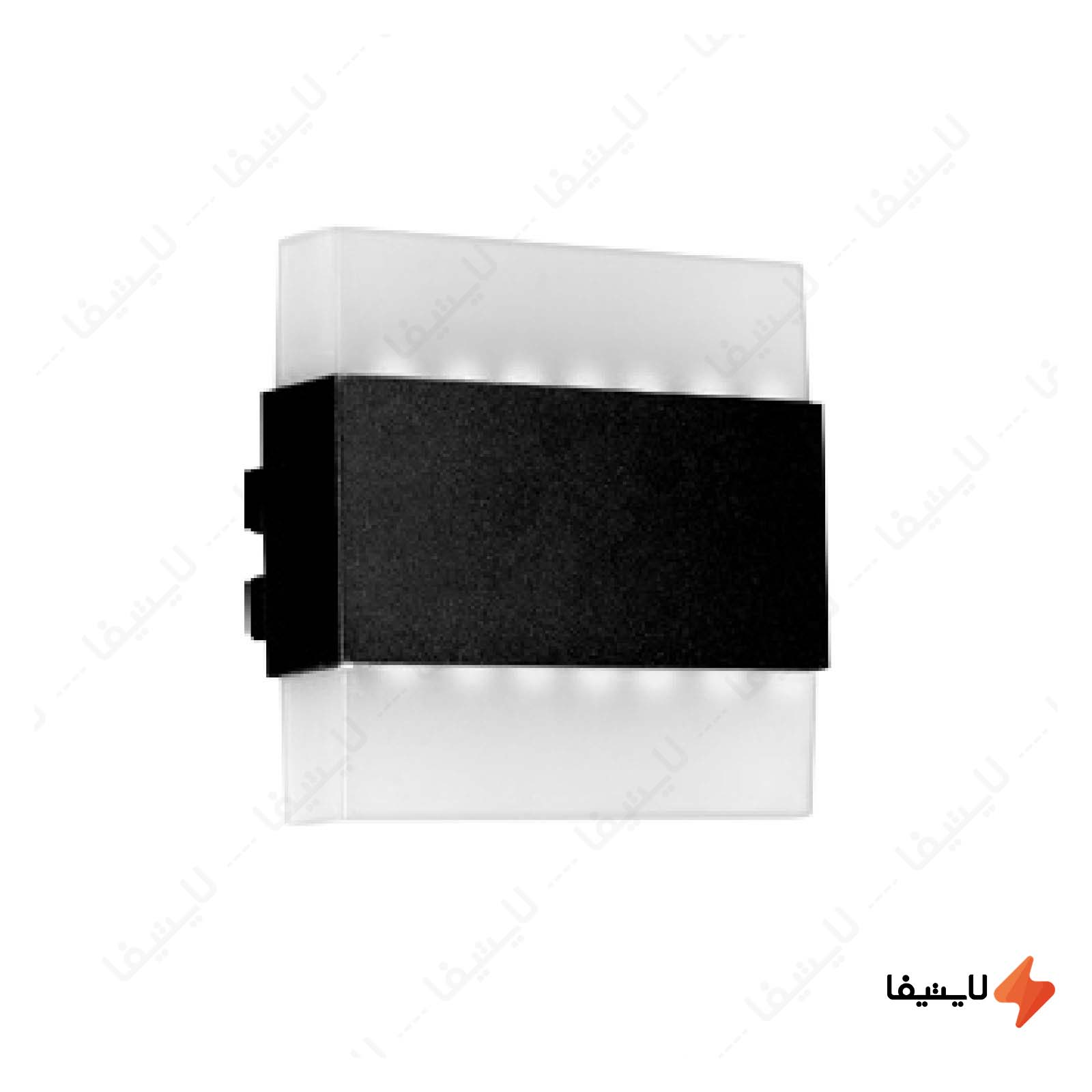 چراغ دیواری دکوراتیو مربع 7 وات شعا چراغ-دیواری-دکوراتیو-مربع-7-وات-شعاع-مدل-SH-8093