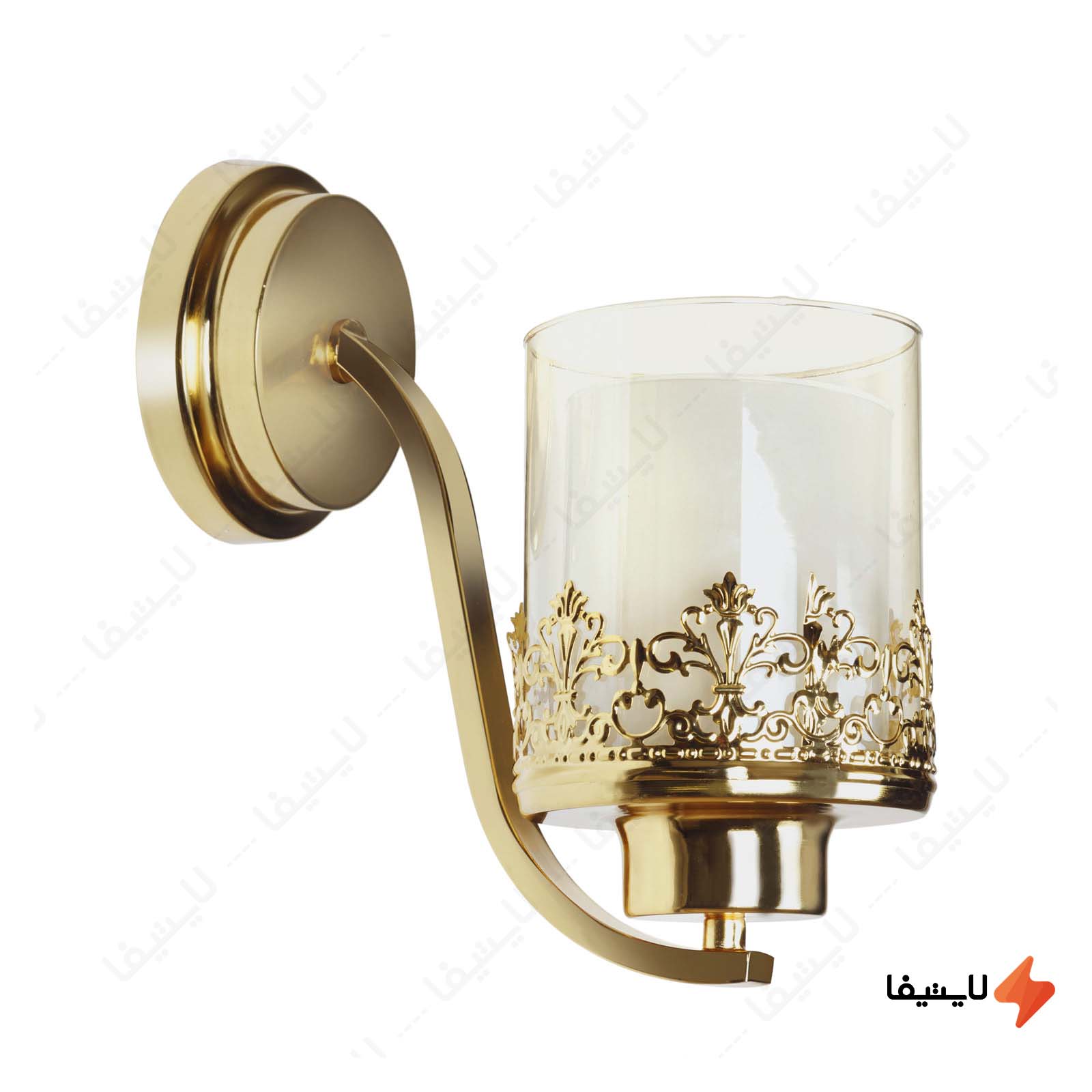 چراغ دیواری فلزی چشمه نور مدل N2663/1 چراغ-دیواری-فلزی-چشمه-نور-مدل-N26631