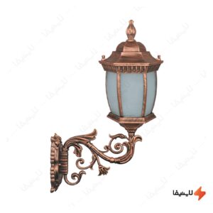 چراغ-دیواری-پارکی-تکشیدفام-مدل-رابو-خمره-ای-کد-7704-16