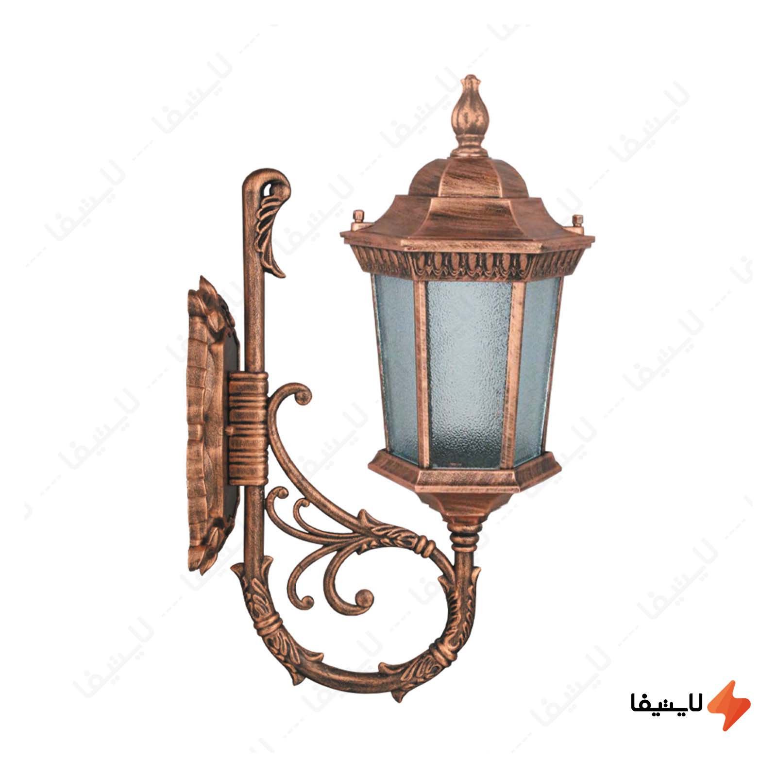 چراغ دیواری پارکی تکشیدفام مدل راب چراغ-دیواری-پارکی-تکشیدفام-مدل-رابو-کد-7103-16