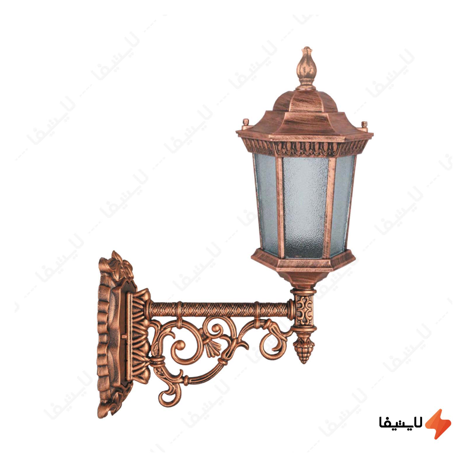 چراغ دیواری پارکی تکشیدفام مدل راب چراغ-دیواری-پارکی-تکشیدفام-مدل-رابو-کد-7105-16