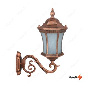 چراغ-دیواری-پارکی-تکشیدفام-مدل-رابو-کمرباریک-کد-7802-16