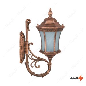 چراغ-دیواری-پارکی-تکشیدفام-مدل-رابو-کمرباریک-کد-7803-16