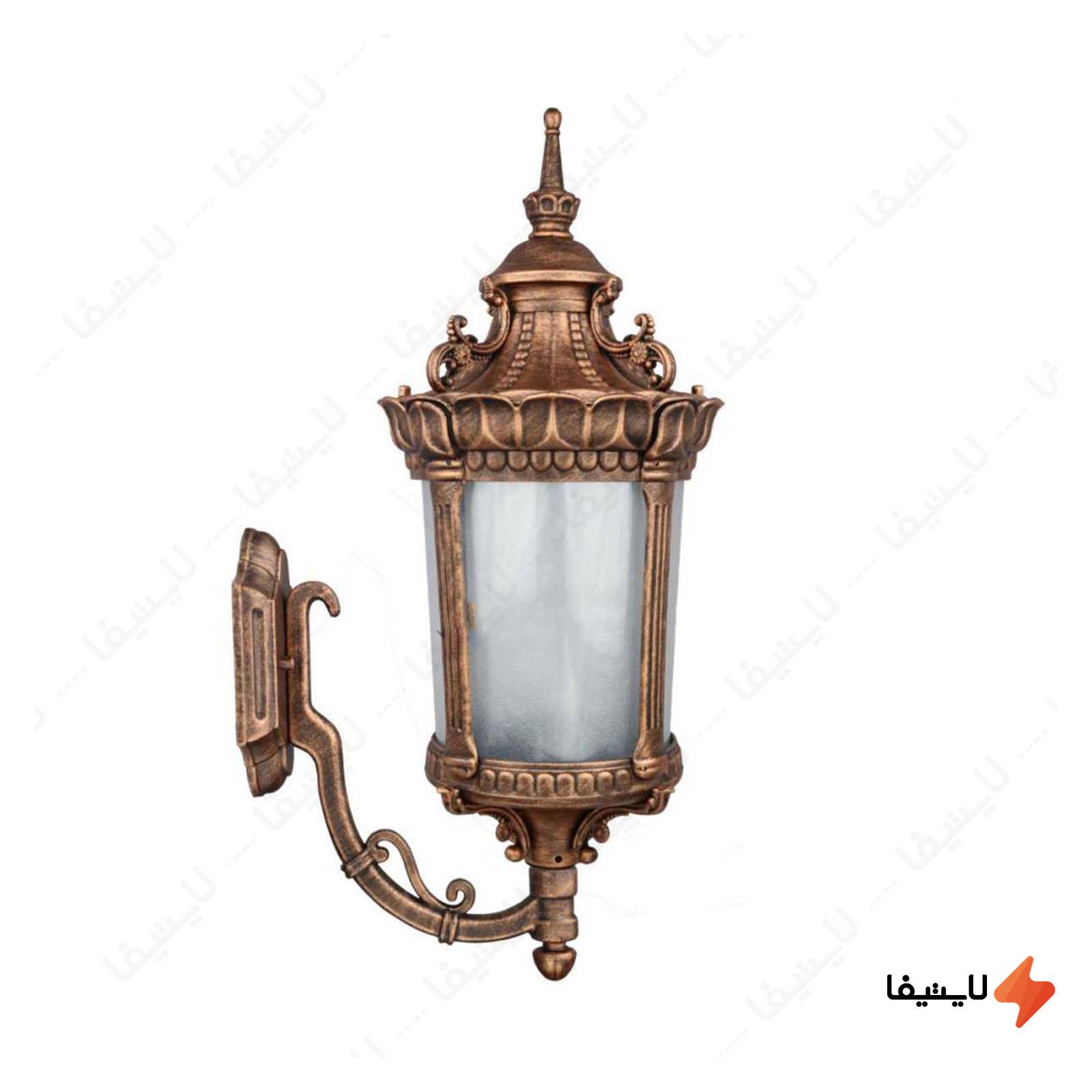 چراغ دیواری پارکی تکشیدفام مدل روب چراغ-دیواری-پارکی-تکشیدفام-مدل-روبینا-کد-8401-16