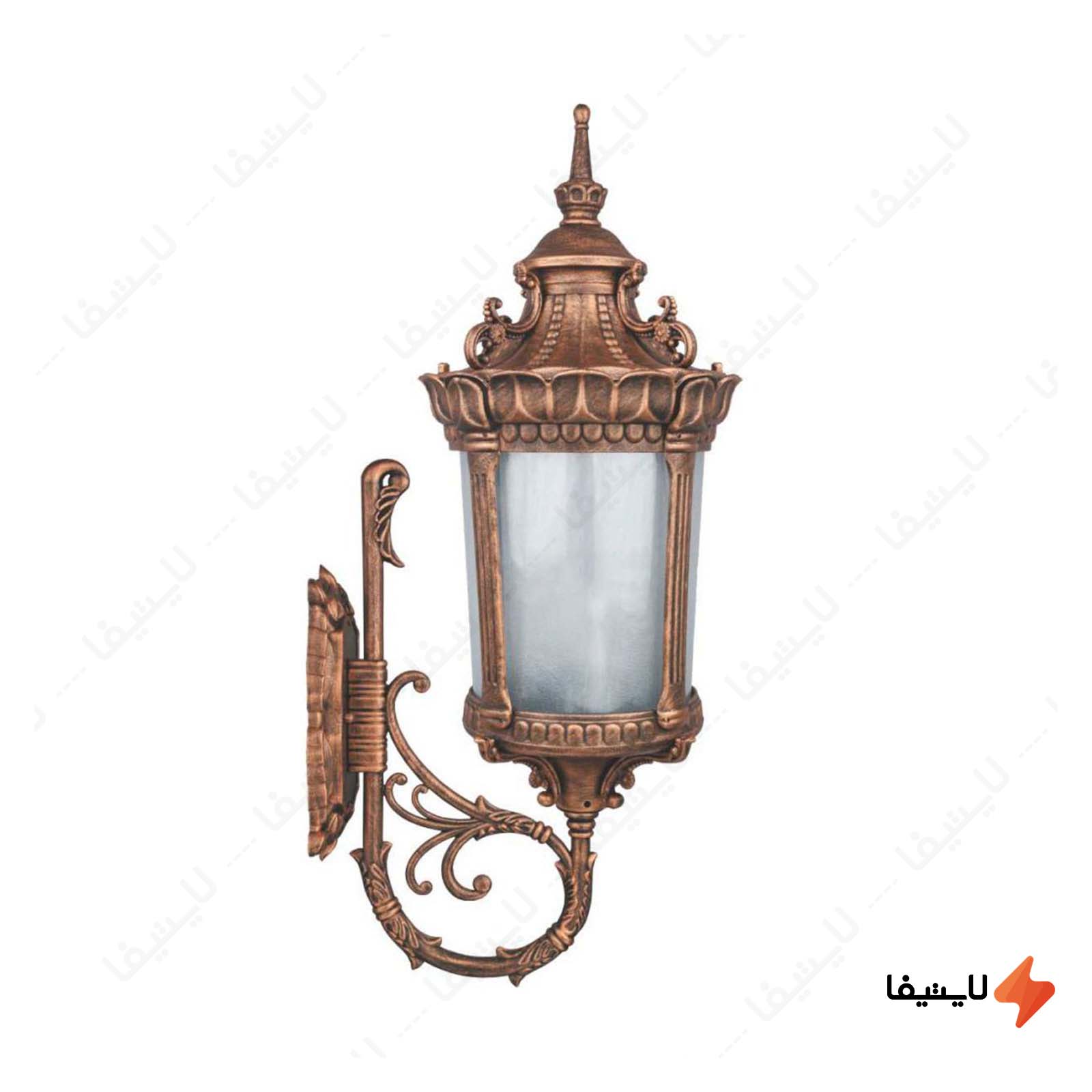 چراغ دیواری پارکی تکشیدفام مدل روب چراغ-دیواری-پارکی-تکشیدفام-مدل-روبینا-کد-8403-16