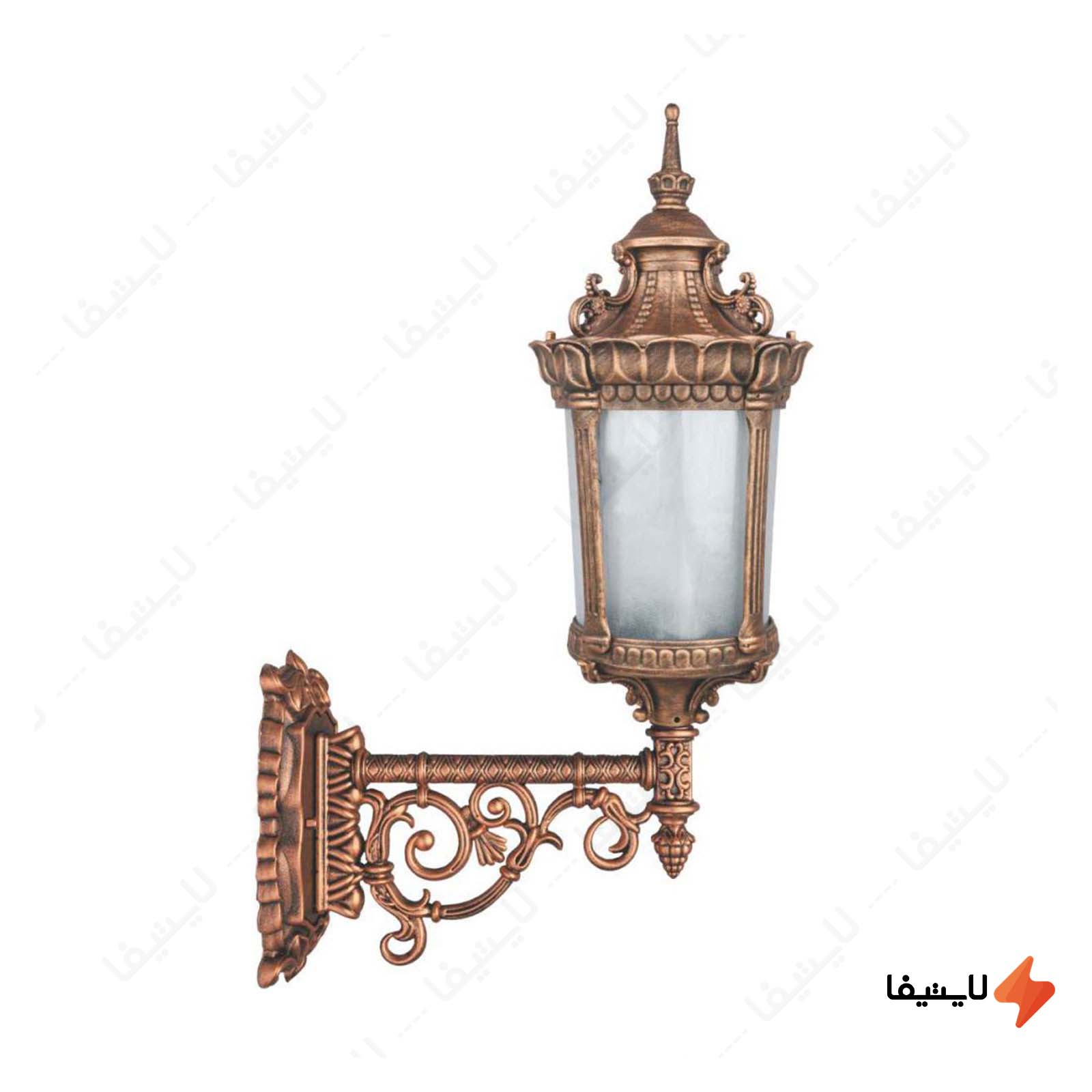 چراغ دیواری پارکی تکشیدفام مدل روب چراغ-دیواری-پارکی-تکشیدفام-مدل-روبینا-کد-8405-16