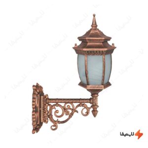 چراغ-دیواری-پارکی-تکشیدفام-مدل-معبد-رابو-خمره-ای-کد-7905-16