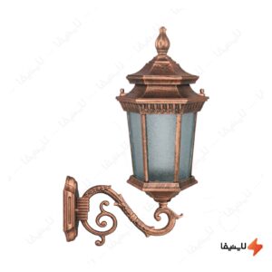 چراغ-دیواری-پارکی-تکشیدفام-مدل-معبد-رابو-کد-7302-16
