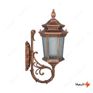 چراغ-دیواری-پارکی-تکشیدفام-مدل-معبد-رابو-کد-7303-16