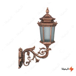 چراغ-دیواری-پارکی-تکشیدفام-مدل-معبد-رابو-کد-7304-16