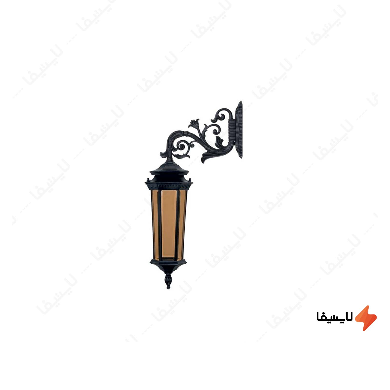 چراغ دیواری پارکی تکشیدفام مدل معب چراغ-دیواری-پارکی-تکشیدفام-مدل-معبد-سورن-کد-1204-15