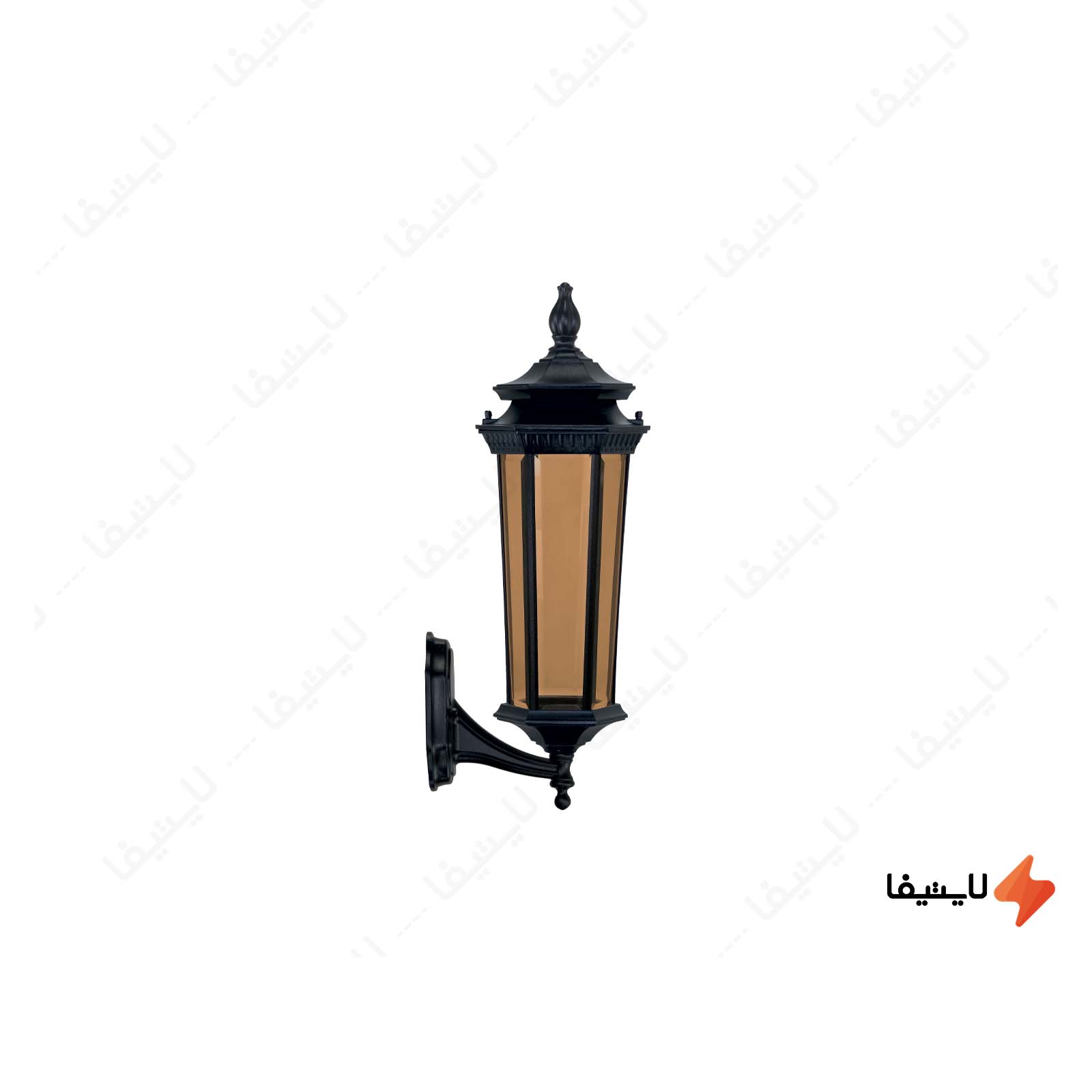 چراغ دیواری پارکی تکشیدفام مدل معب چراغ-دیواری-پارکی-تکشیدفام-مدل-معبد-سورن-کد-1207-16